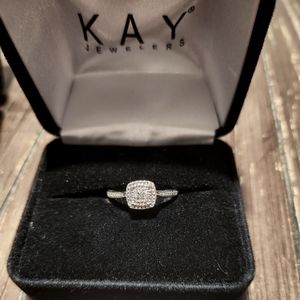 Diamond Engagement or Promise Ring